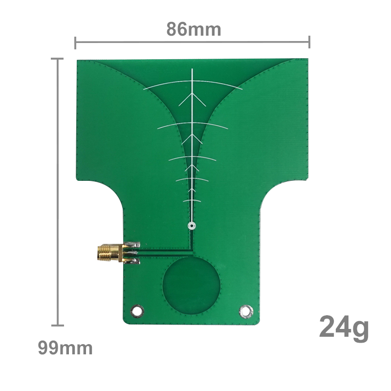 1.2G 65° 8dBi单极化板线路pcb板对数周期定向天线